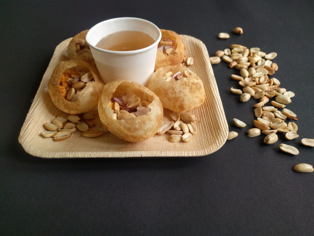 Peanut Masala Puchka | Puchkalicious